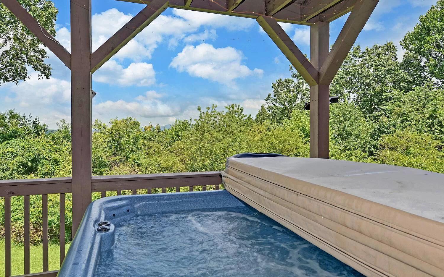 Birds Eye Cabin - Sunset & Starry Retreat Pet Friendly W Private Hottub, Fire Pit And Game Room Ellijay Exterior foto