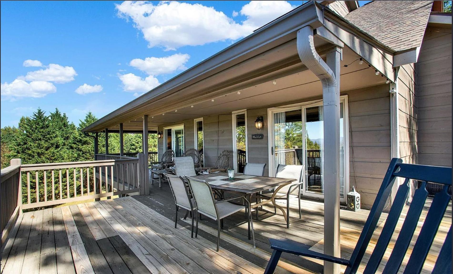 Birds Eye Cabin - Sunset & Starry Retreat Pet Friendly W Private Hottub, Fire Pit And Game Room Ellijay Exterior foto